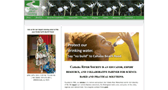 Desktop Screenshot of cahabariversociety.org